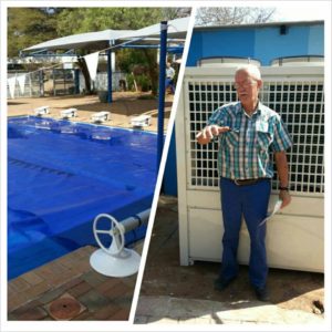 heatpump installation Botswana Northside school