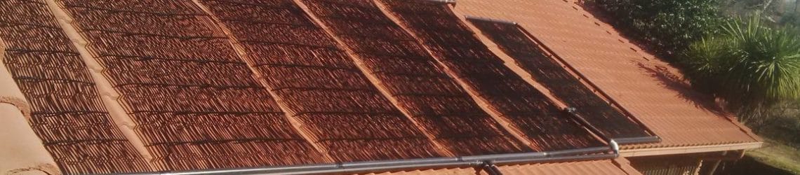 7 Sunseeker Solar Pool Heating Panels Installed 