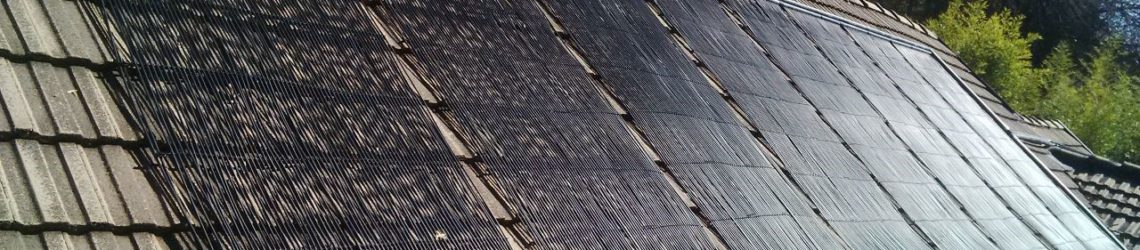 8 x Sunseeker Solar Pool Heating Panels Installed